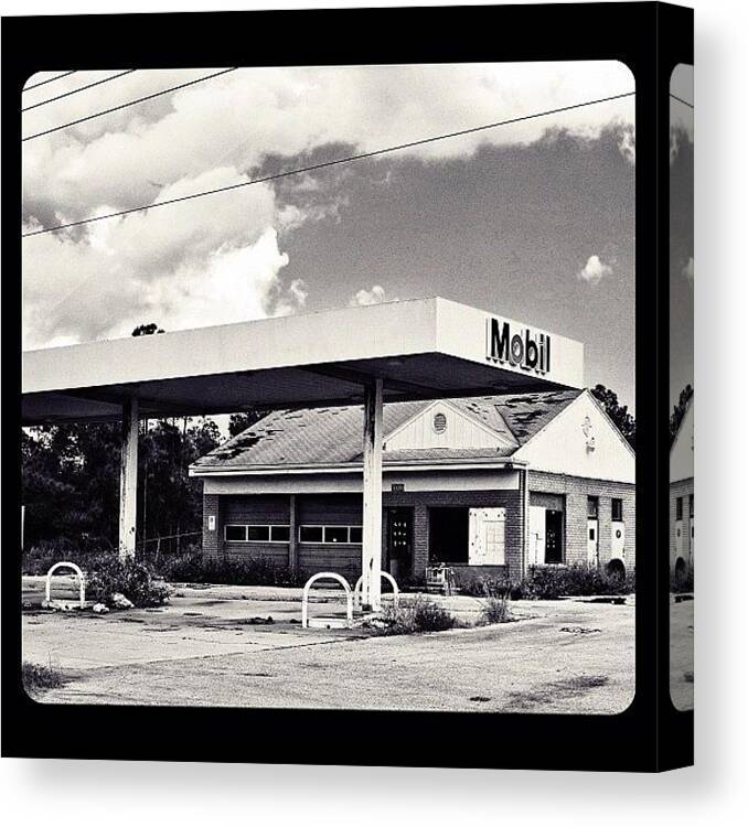  Canvas Print featuring the photograph Just Off I-95, South Of St. Augustine by Lenore Locken