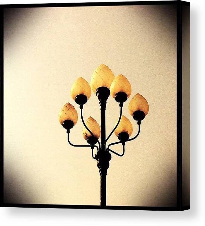 Photooftheday Canvas Print featuring the photograph Light Leads The Way As Same As Thought by Sirikorn Techatraibhop