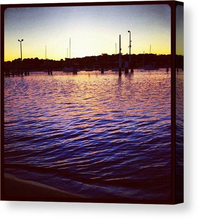 Iphoneographyrocks Canvas Print featuring the photograph Liquid Gold #iphoneography by Kendall Saint