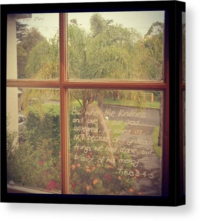 Bible Canvas Print featuring the photograph Love How My Friend Personalised Her by Vincy S