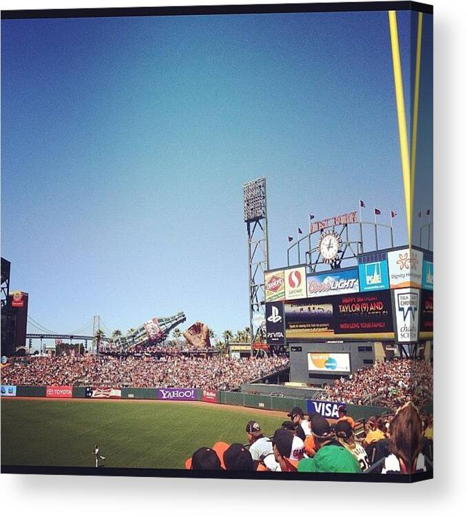 Fields Canvas Print featuring the photograph Love This Field by Edward Madani