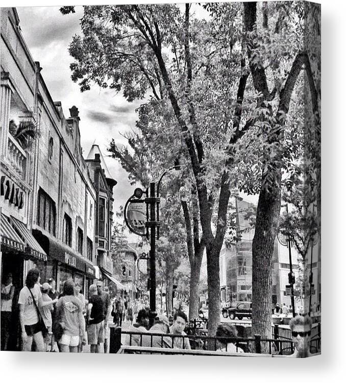 Bwcollection Canvas Print featuring the photograph Madison, Wisconsin by Constant Creations