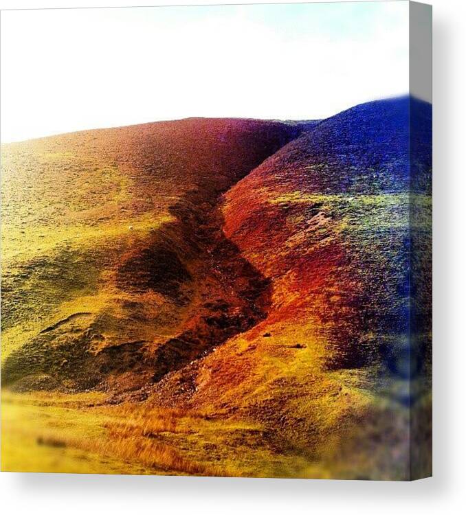 Scotland Canvas Print featuring the photograph #nature #photography #landscape by Hayden Walsh