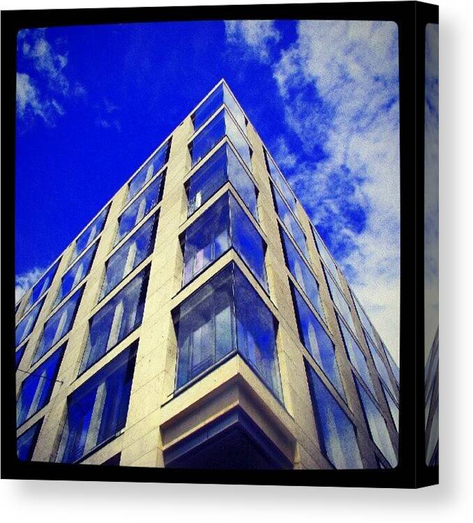 Cute Canvas Print featuring the photograph Nice Building #followbackalways by Jack Alsop