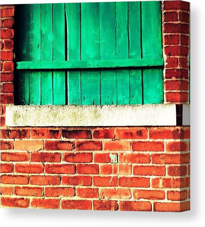 Noedit Canvas Print featuring the photograph #noedit #nofilter #iphone4 by S Webster