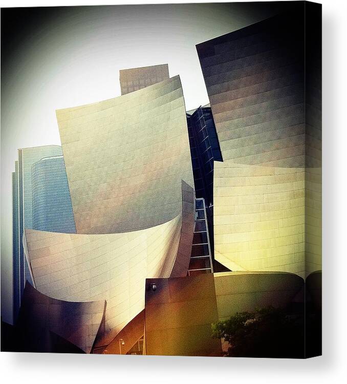 Paper Canvas Print featuring the photograph Paper Shapes by Kevin Bergen