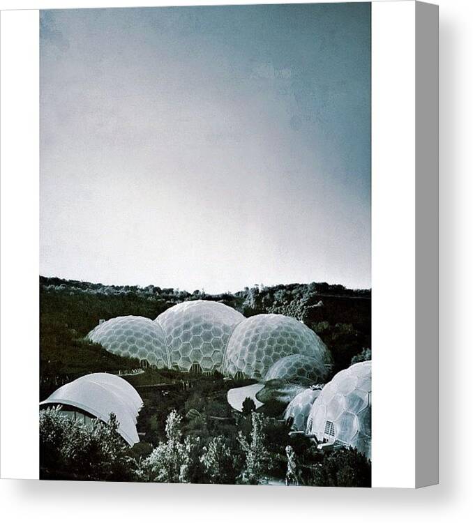Instanaturelover Canvas Print featuring the photograph Probably My Last Eden Project Photo by Phil Martin