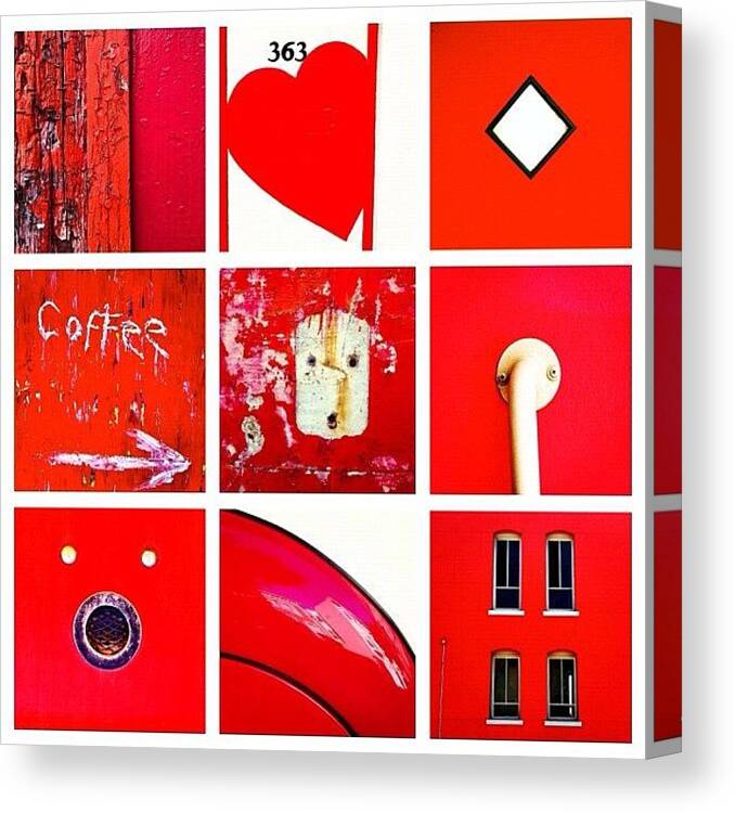 Nyekudu Canvas Print featuring the photograph red by Julie Gebhardt