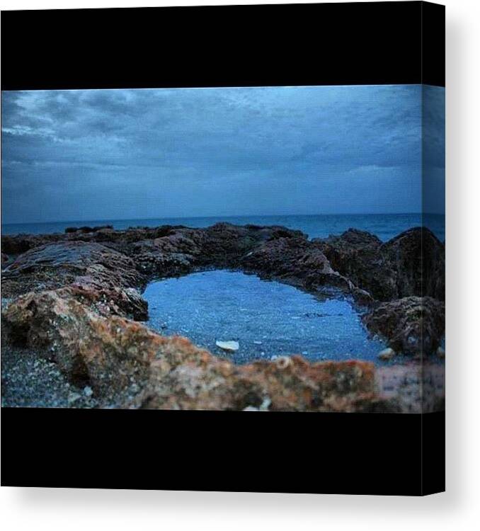 Full Canvas Print featuring the photograph #reef #water #hole #full by Megan Petroski 