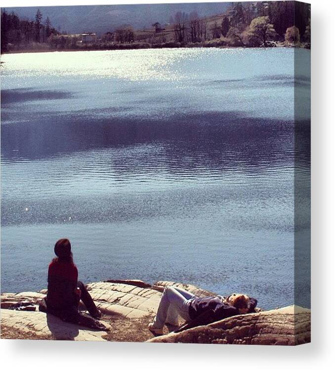 Relax Canvas Print featuring the photograph Relax by Luisa Azzolini