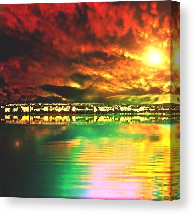  Canvas Print featuring the photograph Russia, Voronezh by Vitaly Russia