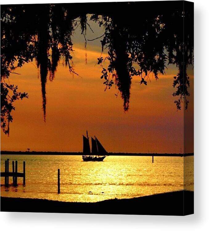  Canvas Print featuring the photograph Sailing Destin II by James Granberry