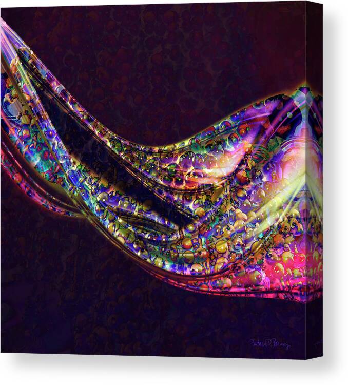 Perfume Canvas Print featuring the digital art Scent of a Woman by Barbara Berney