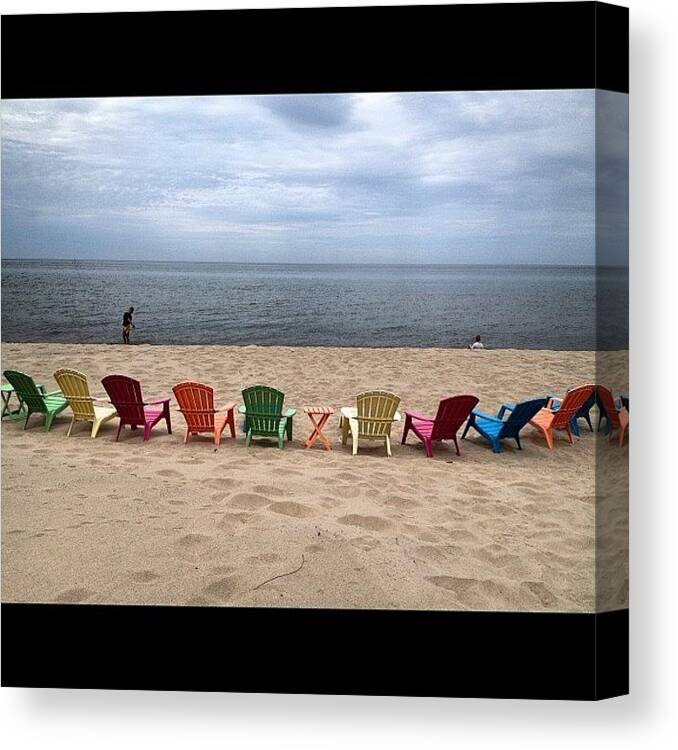 Relax Canvas Print featuring the photograph Seating Is Available. View Is Amazing by Rex Pennington