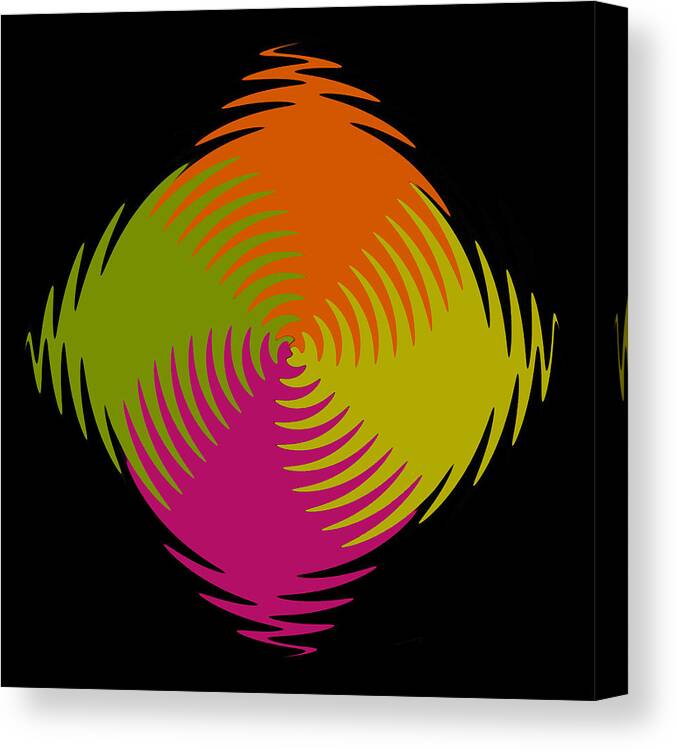 Six Squared Canvas Print featuring the photograph Six Squared ZigZag by Steve Purnell