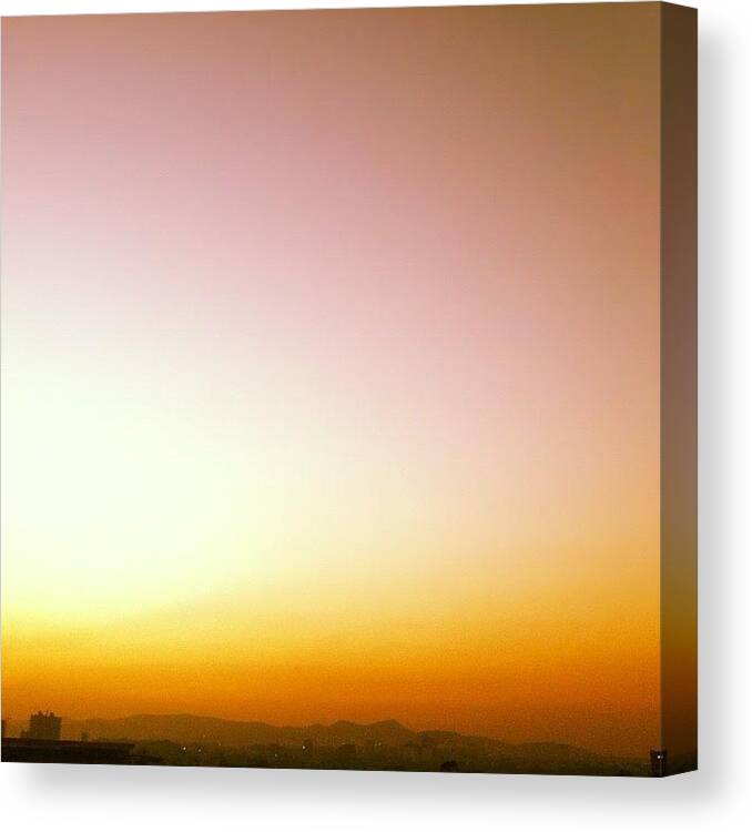 Webstagram Canvas Print featuring the photograph #sky #instagood #iphone4 #iphoneart by Abhijit Patil