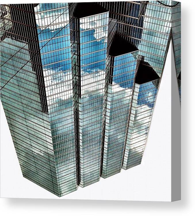 Photooftheday Canvas Print featuring the photograph Sky Scraper by Natasha Marco