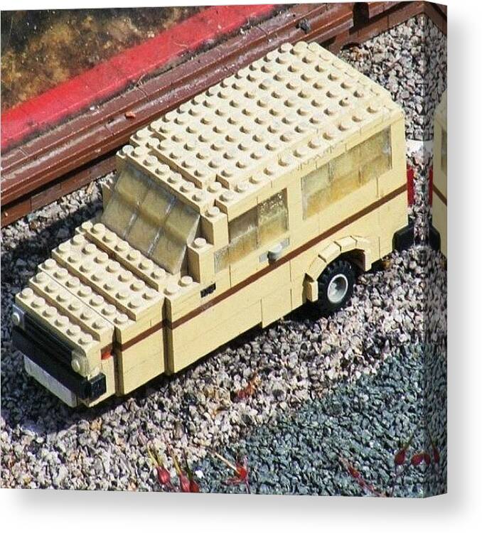 Legoland Canvas Print featuring the photograph #snapseed #tagstagram .com #car #cars by Lois Papworth