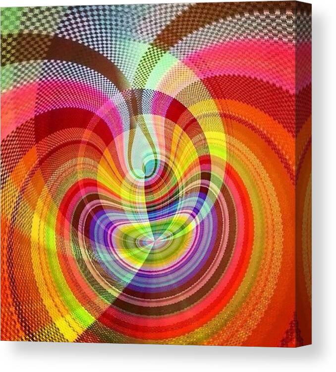 Abstracters_anonymous Canvas Print featuring the photograph Soft Circles by Arturo Peniche