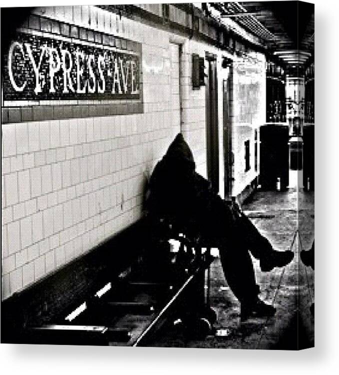 Cypressave Canvas Print featuring the photograph #sonardflix #photography #blackandwhite by Game Changer