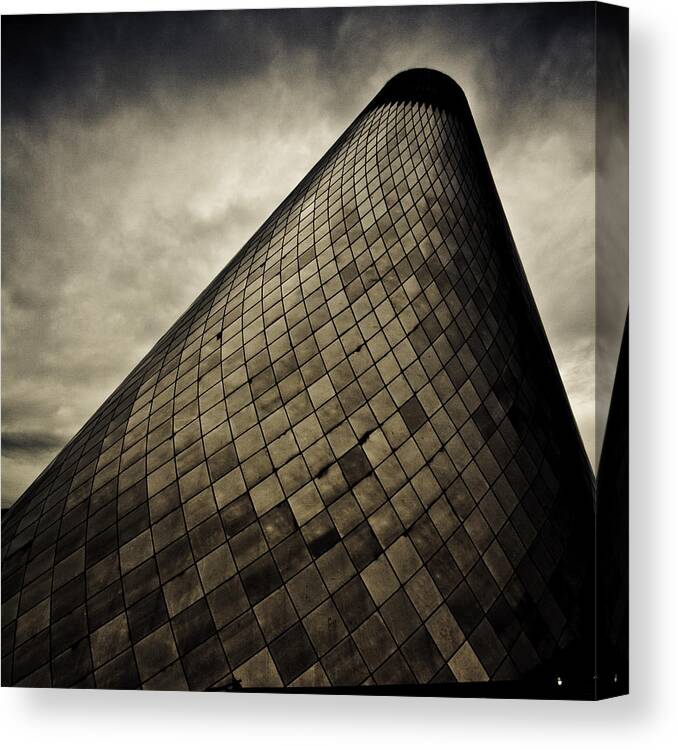Cone Canvas Print featuring the photograph Spiral In The Storm by Tony Locke