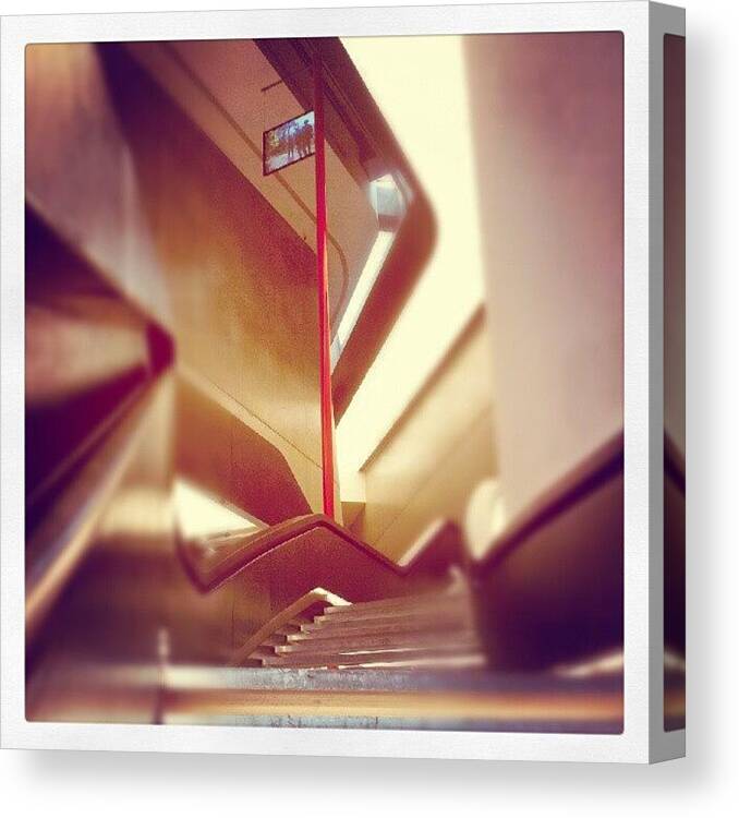 Maxxi Canvas Print featuring the photograph Straight Curves by Enrico Di Giamberardino