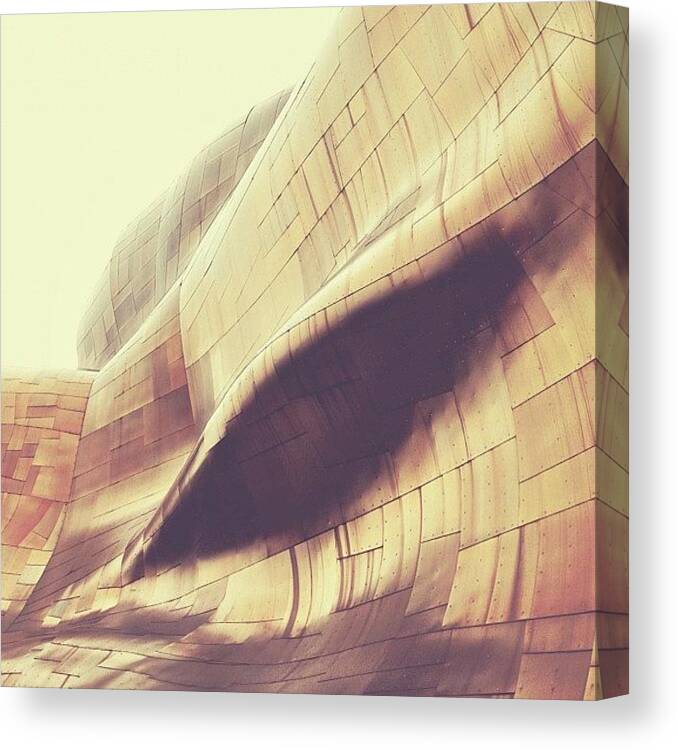 Archdaily Canvas Print featuring the photograph Strange Places #archiwomb #architecture by Scott Webb
