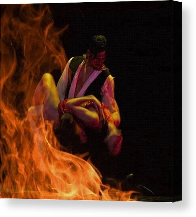 Instagram_editors Canvas Print featuring the photograph Tango Series by Marco Prado