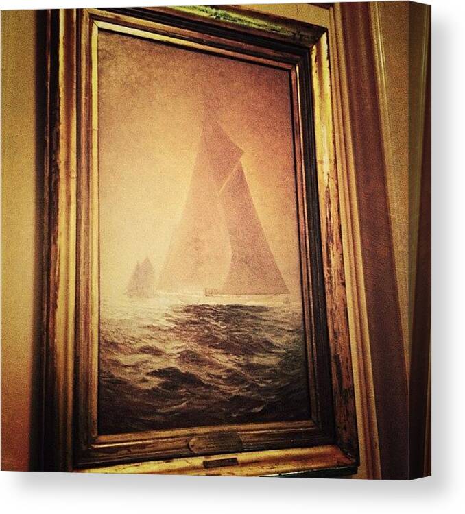 Mobilephotography Canvas Print featuring the photograph the Columbia 1903 Painting by Natasha Marco