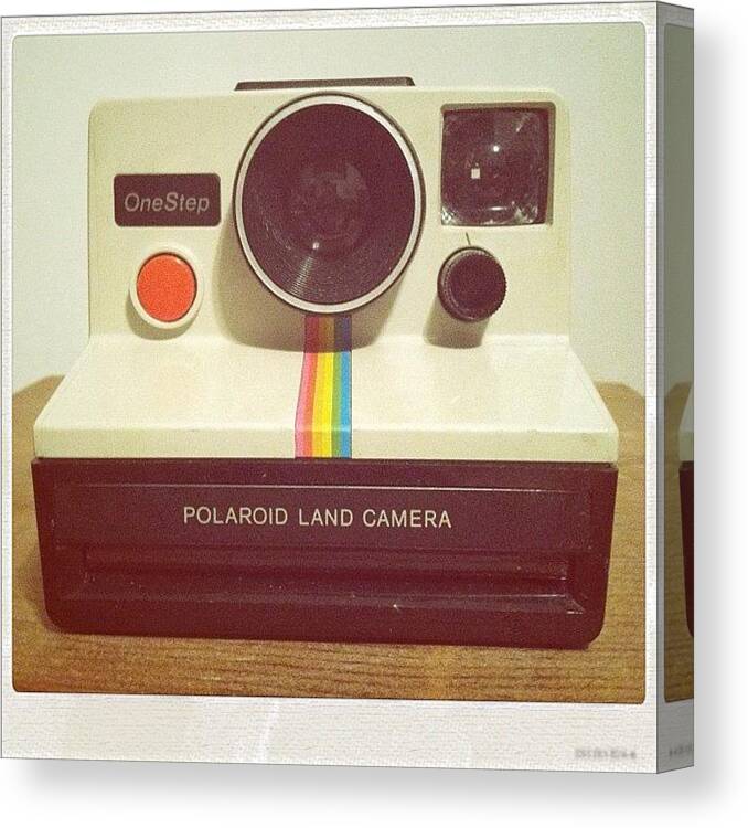 30likes Canvas Print featuring the photograph The Original #instagram #polaroid by Rob Beasley