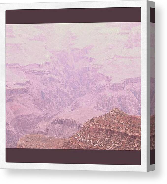 Grand Canyon Canvas Print featuring the photograph Thousands of Years by Brian Turner