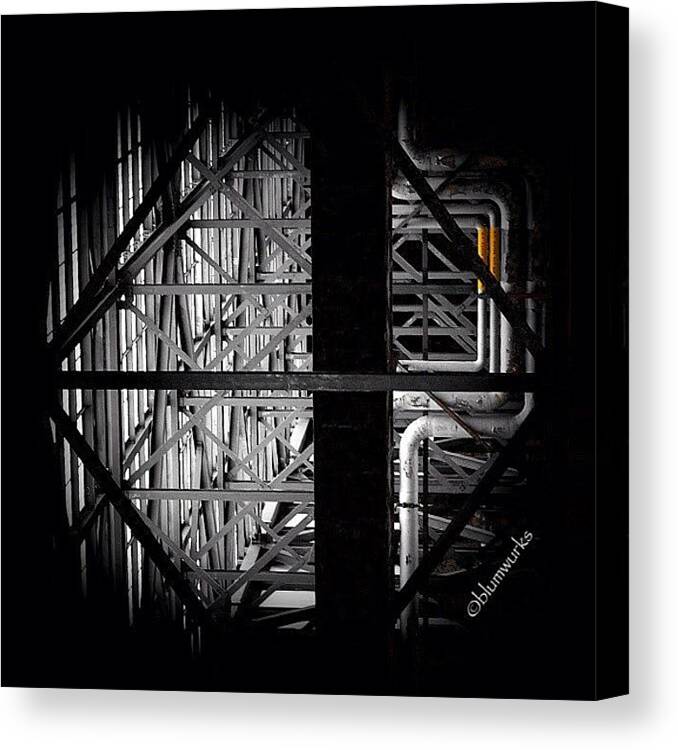 Summer Canvas Print featuring the photograph Trapezoidal Planes by Matthew Blum
