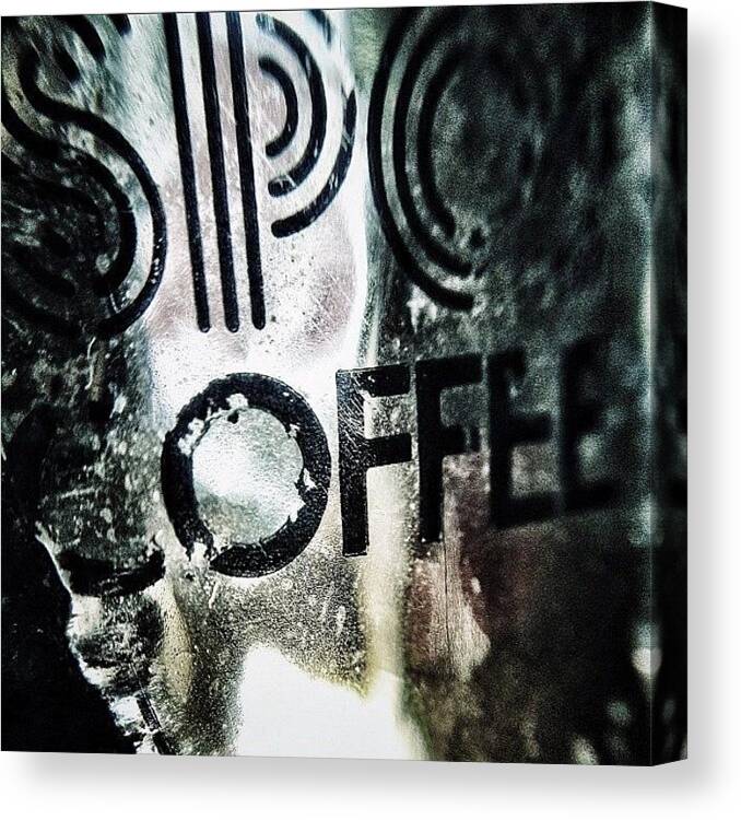 Photooftheday Canvas Print featuring the photograph Vintage Coffee by Natasha Marco