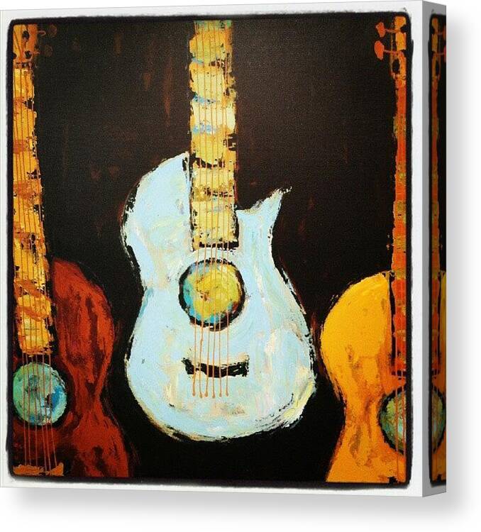 Igphoto Canvas Print featuring the photograph Walmart Sells Interesting Art. True by Trina H