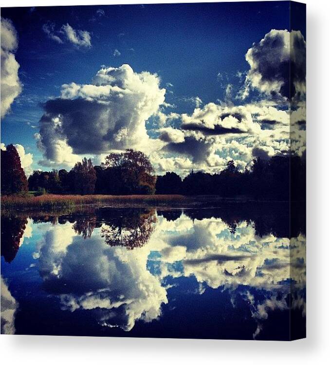 Beautiful Canvas Print featuring the photograph Yet Another Stunning Autumnal Day In by Mark Hollywood