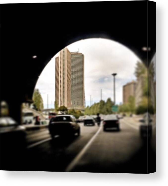 Persianmemes Canvas Print featuring the photograph #🏙 by Narbeh Mirzakhanian