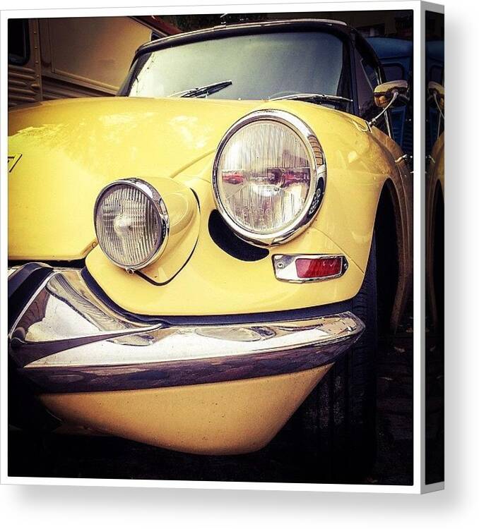 Classiccar Canvas Print featuring the photograph Amazing Collection At #classicremise #1 by Alexis Fleisig