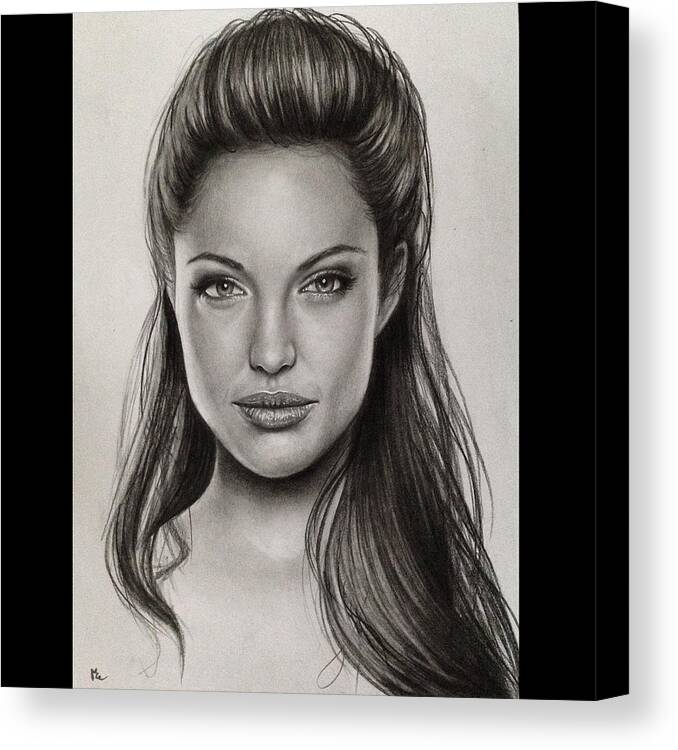 Art Print POSTER CANVAS Angelina Jolie 