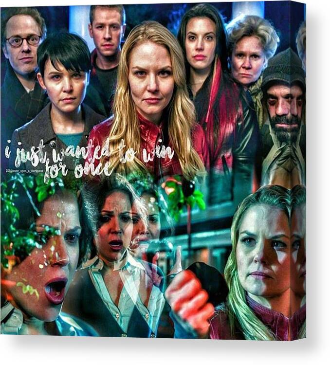 Heart Canvas Print featuring the photograph I Miss Season 1 Actually. As Much I #1 by Kay Klinkers