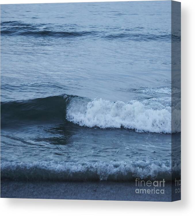 Ocean Canvas Print featuring the photograph Ocean #1 by HD Connelly