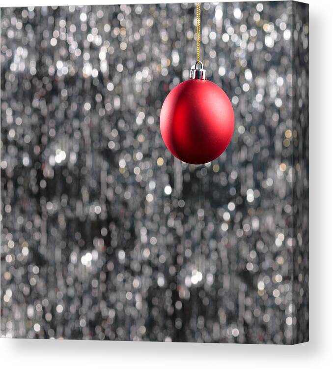 Advent Canvas Print featuring the photograph Red Christmas #1 by U Schade