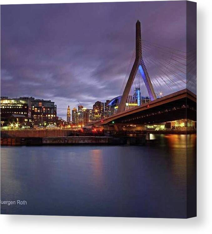 Pictures Canvas Print featuring the photograph 12 #phototips For Better Bridge by Juergen Roth