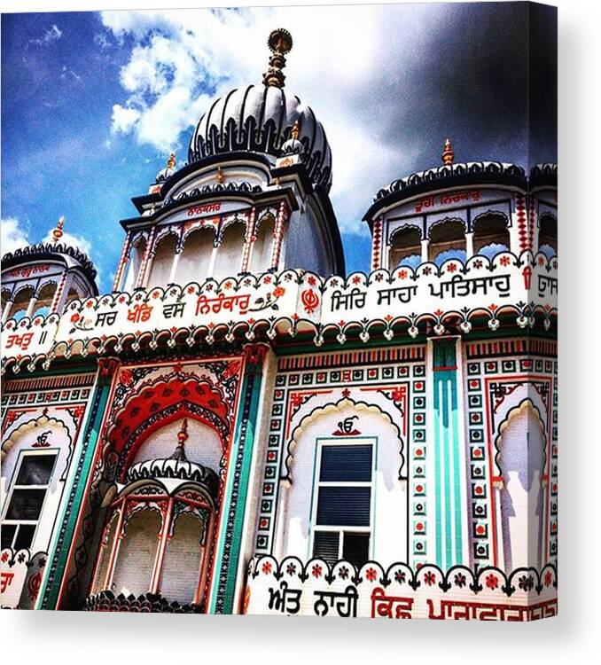 Beautiful Canvas Print featuring the photograph The Temple by Shawn Gordon