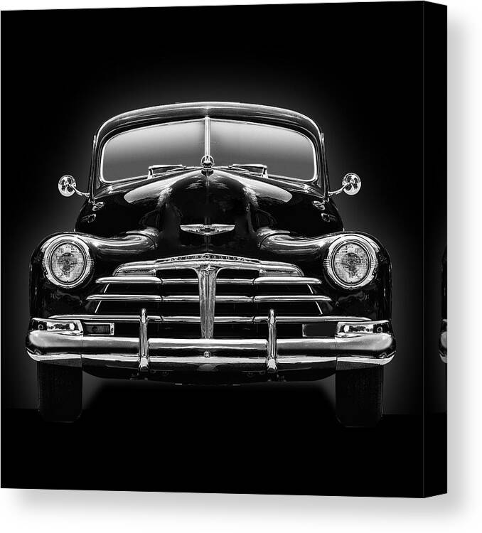 1950 Chevy Canvas Print featuring the photograph 1950 Chevy by Gary Warnimont