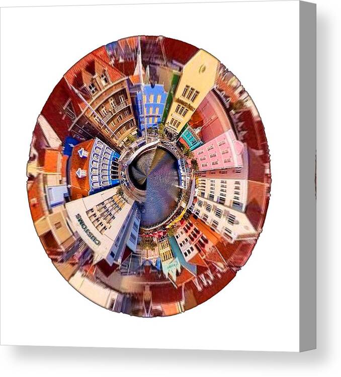 Spin City Canvas Print featuring the photograph Spin City T-Shirt by Kathy Kelly