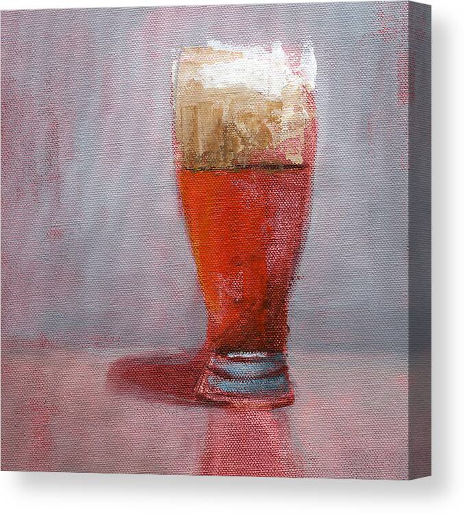Thirst Canvas Print featuring the painting Untitled #205 by Chris N Rohrbach