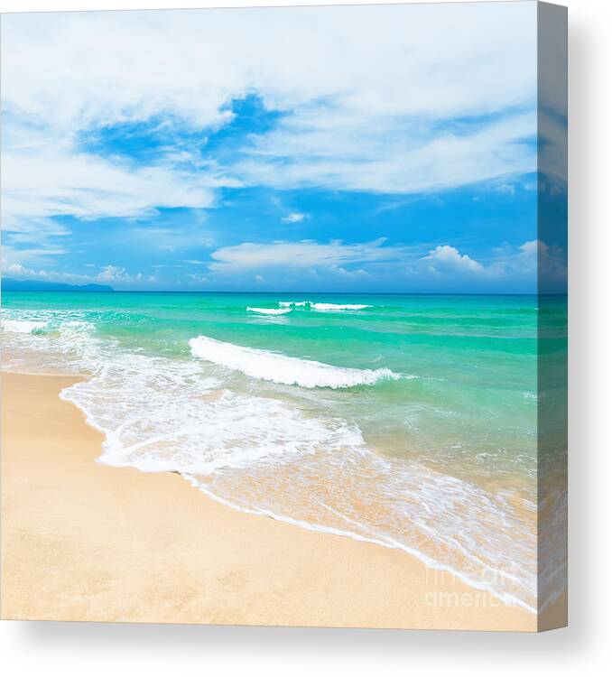 Beach Canvas Print featuring the photograph Beach by MotHaiBaPhoto Prints