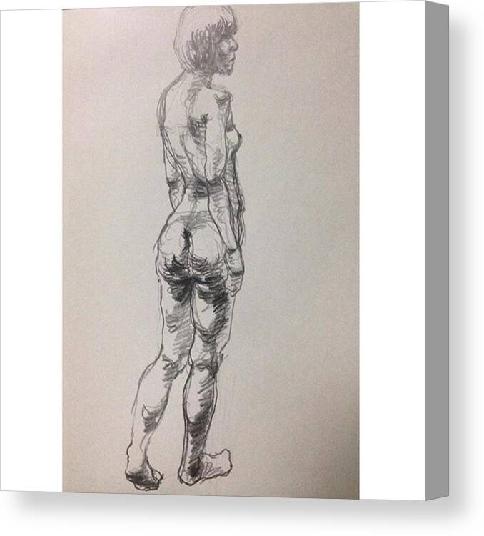 Body Canvas Print featuring the photograph Figure #4 by Naoki Suzuka