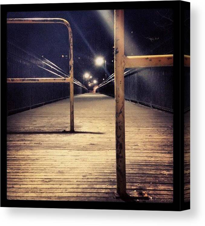 Bridge Canvas Print featuring the photograph #potd #pictureoftheday #instagood #55 by Uzair Rana