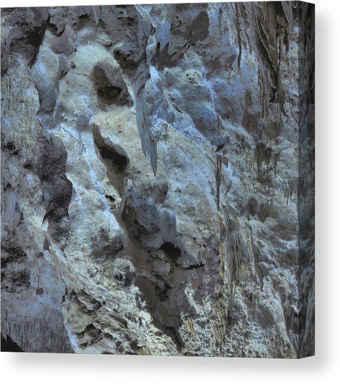 Carlsbad Caverns Canvas Print featuring the photograph Carlsbad Caverns Detail #9 by Stephen Vecchiotti